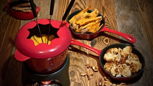 Fondue vegestyl