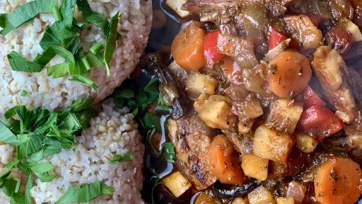 Gulasz wegański vegestyl